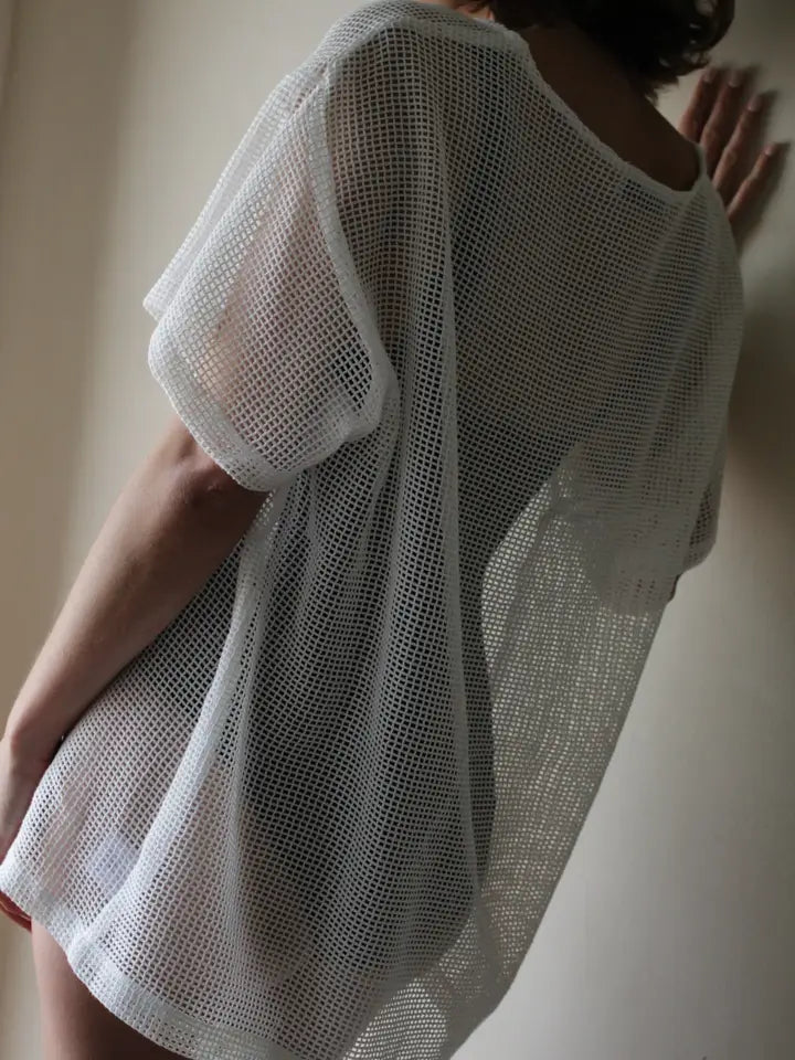 Tristan Netted Cotton Tee